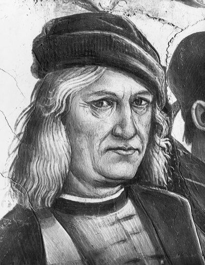 Self Portrait (detail) from The Preaching and Acts of the Antichrist by Luca Signorelli